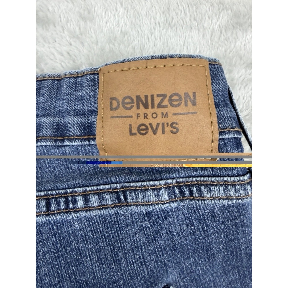 Denizen from Levis Mid-Rise Bootcut Jeans Medium Wash Size 34x32 Measured 36x30 - Picture 5 of 11